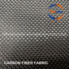 6K 320GSM Carbon Fiber Plain Twill Weave Fabric for FRP