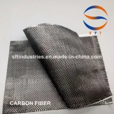 160GSM 3K Plain Twill Weave Carbon Fiber Fabric China Factory