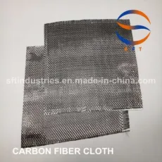 160g Per Square Meter Carbon Plain Twill Cloth China Factory