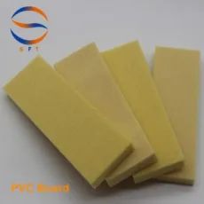 Yellow Color Big Size PVC Plastic Foam Board for FRP