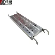 High Quality Construction Use Scaffold Metal Plank with Hooks