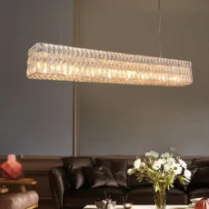 Indoor Living Room Bedroom Crystal Lamp