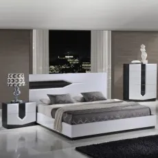 Nova Customize Modern Arabic Bed Room 4 Piece Bedroom Set Home Furniture