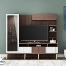 Modern Living Room Furniture Wooden TV Wall Unit TV Stand