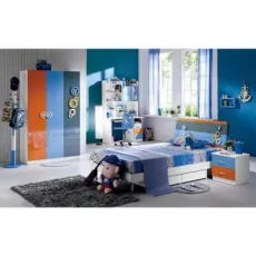 Wholesale Single Kids Bed Kid′s Room Home Wooden Modern Kids Bedroom Furniture