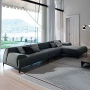 modern Living Room Home Office Furniture Couch Sofa Long Sofa L Shape Sofa for Villa/Resort/Apartment/Office
