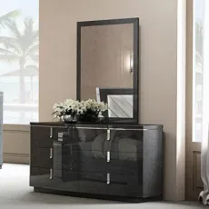 Nova Mhta002A-Gp Wooden Home Bedroom Furniture Makeup Table Dresser with Mirror