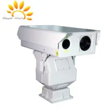 Rugged PTZ Infrared Night Vision IP Camera with 1-3km Detect Distance