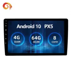 Car Android 10 Radio Multimedia Player Px5 4G+64G Octa Core GPS Navigation IPS DSP Tda 7851 Carplay