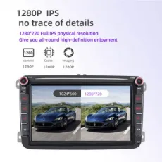 Hot Sale 2DIN 8" 2+32GB Car Radio WiFi Bt GPS Carplay for VW Android Car Stereo Autoradio Navigation
