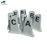 HDPE Material Marker Letters for Dressage Arena
