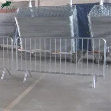 Metal Crowd Control Barrier Portable Barricades Pedestrian Barriers