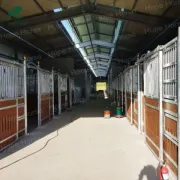 High Quality Steel Horse Stable Panels with Bamboo Parts
