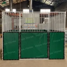 China Factory Supplied Horse Stable Horse Stall Horse House with Fabric Panel