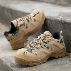 Outdoor Stab-Resistant Steel Head Work Safety Shoes