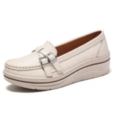 Custom Natural Leather Shoes Driving Casual Moccasins Women with Great Price