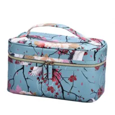 Hot Selling Fashion Design Big Capacity Cosmetic Bag Leather High Quality Cosmetic Bag for Lady