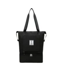 BSCI Factory Custom Sport Bag New Folded Design Sport Travel Bag Duffel Bag with Big Capacity