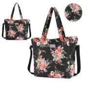 Wholesale Fashion Large Tote Bag Handbags Waterproof Nylon Foldable Reusable Shopping Bags for Women