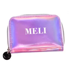 Holo Design Wallets for Girt Wholesale PVC Material Wallets