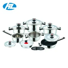 Stainless Steel Wide Edge Cookware Set
