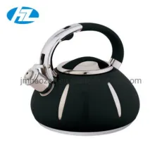 Stainless Steel Premium Tea Kettle with Soft Touch Handle and Sleek Chrome Body