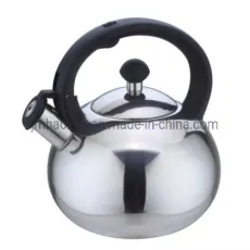 Anti-Hot Handle and Anti-Rust Stainless Steel Cookware Whistling Kettle