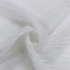100 Silk Satin Stripe Fabric Silk Jacquard Silk Fabric Chiffon Fabric Spring/Summer Women′s Fashion Dress Customizable