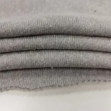 China Supplier/Factory New Model Fashion High Quality Quick-Dry Recycled Sustainable Knitted Polyester Cotton Pull The Needle Felt Fabric