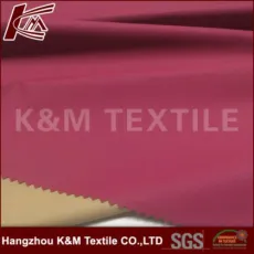 100% Polyester 230t Twill Pongee with PU Transfer Fit