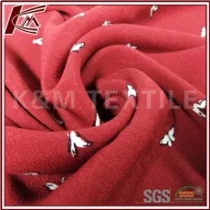 Garment Fabric in-Stock Viscose Fabric Printed