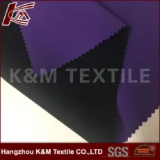 Hotsale Fabric 100d Spun Poly Softshell Fabric in Fluor