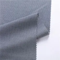 Wholesale Garment Suits Pants Polyester Rayon Spandex Stretch Houndstooth Fabric