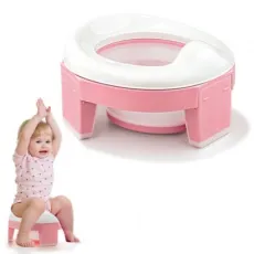 Amazon Hot-Selling Three-in-One Children′s Folding Portable Toilet