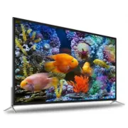 60" 4K Ultra HD Smart Main Board Glass TV Stand Home LED TV