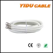 HD CCTV Camera Cable Double Shield Sywv 75-7-4p RG6 RG6/U Coaxial Cable for TV CATV Satellite