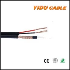CCTV Camera Video Cable Rg59 +2c Power Siamese Communication Coaxial Cable High Quality OEM