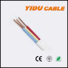 Rvv 4 Core 1.0mm2 Flexible Cable Fire Resistance PVC Jacket 300/500V Cooper Cable