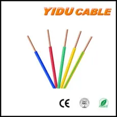 Earth Grounding Round Cable Insulated PVC Copper Wire Flexible Electric Cable with Ce