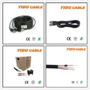 Kx6 Coaxial Rg59+2c Cable RG6 with Power Siamese or Combo Wire for CCTV Camera