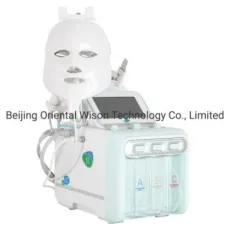 7 in 1 Microdermabrasion Machine Water Jet Facial Skin Rejuvenation Oxygen Facial Machine with LED Mask