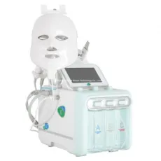 Newest 6 in 1 Hydrafacial H2O2 Skin Treatment Machines Hydrogen Oxygen Low Price