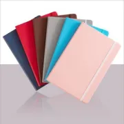 Wholesale A5 A6 B5 PU Leather Hard Cover Notebook Personal Logo Custom Cover Journal