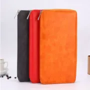 B5 Thermo PU Soft Flexible Cover Ring Binder Spiral Notepad Journal Notebook with Zipper