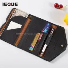 Sublimated Printing PU Leather Passport Holder for Promotional Gift